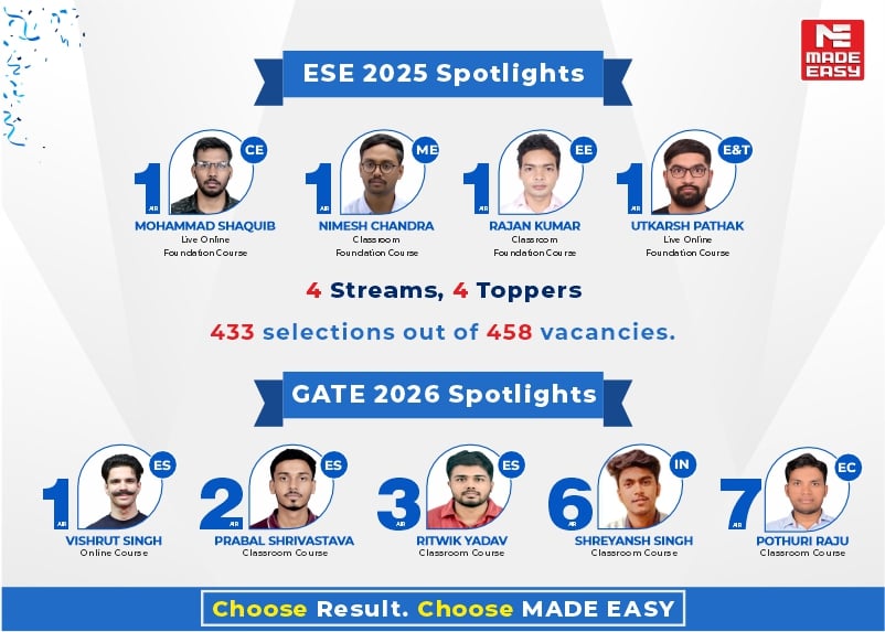 Conquer GATE & ESE with India's Top Coaching