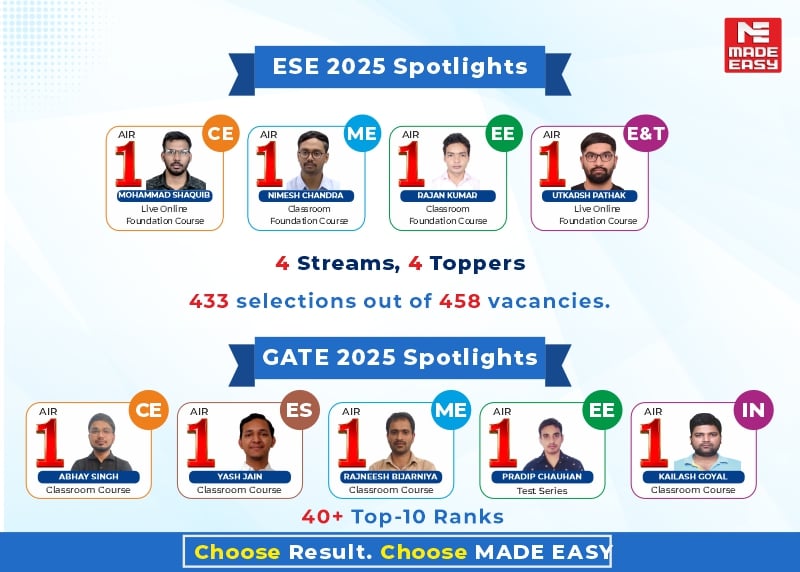 Conquer GATE & ESE with India's Top Coaching